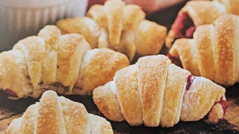 Fruchtige Mini-Croissants