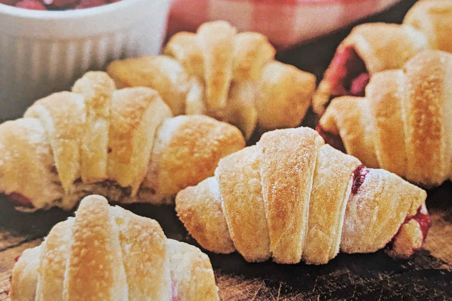 Fruchtige Mini-Croissants