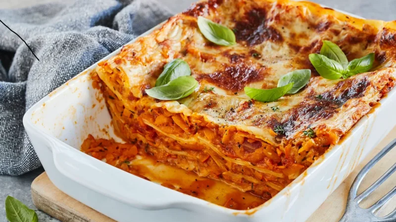 Kürbis-Lasagne